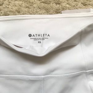 Athleta white legging 7/8 xs